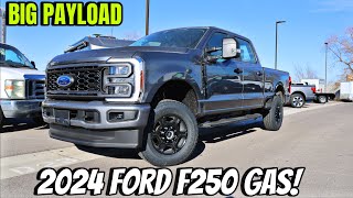 2024 Ford F250 STX Gas V8 You Wont Believe How Much Payload This 34 Ton Has [upl. by Adnawat]