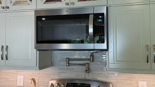 How to Install a Whirlpool Microwave Hood  Step by Step [upl. by Virg]