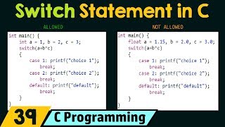 Conditionals Switch [upl. by Cida]