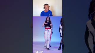 IVE ‘Baddie’ relay dance reaction [upl. by Ovida]