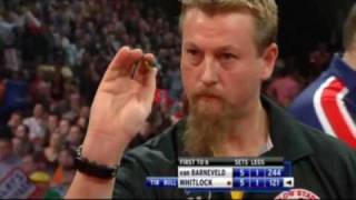 Raymond v Barneveld verliest halve finale WK Darts 2010 [upl. by Annahpos112]