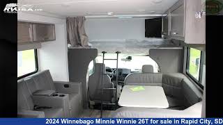 Eyecatching 2024 Winnebago Minnie Winnie Class C RV For Sale in Rapid City SD  RVUSAcom [upl. by Gudrun]