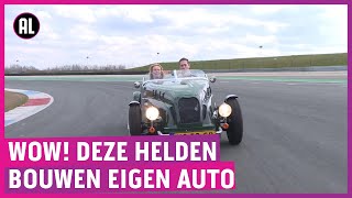 Tieners uit Assen bouwen racewagen en scheuren op TTcircuit [upl. by Eittol]