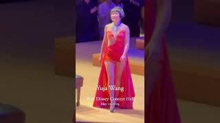 Yuja Wang at Walt Disney Concert Hall shorts yujawang [upl. by Esirtal707]