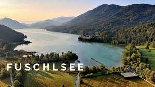 Sonnenaufgang am Fuschlsee dem schönsten Badesee im Salzkammergut [upl. by Adahs]