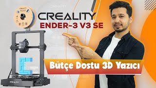 En Detaylı Creality Ender3 V3 SE İncelemesi  Bütçe Dostu 3D Yazıcı [upl. by Eltsyrhc]