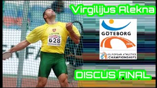 Virgilijus Alekna Lithuania DISCUS FINAL 20060812 European Championships Göteborg [upl. by Engedi]