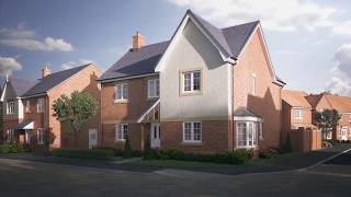 Miller Homes  Centurion Place Kibworth Leicestershire  CGI Development Video [upl. by Eihcir]