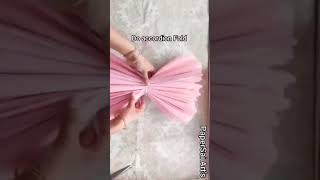 Giant Crepe Paper Peony for decoration Large paper flowers with easy method DIYPaperSaiarts [upl. by Binetta]