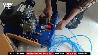 Types of Compressor  Air Compressor Types  Compressor Paint Sprayer [upl. by Nalyak]