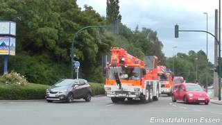 Audi fährt durch Rettungsgasse Rüstzug  DLK  RW Feuerwehr Köln  LF  RW Feuerwehr Essen [upl. by Nnayrrehs]