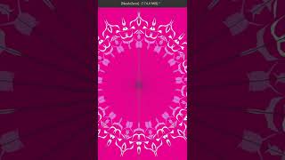 Drawing a Pink Mandala [upl. by Enitsed]