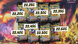 50 Pokemon Crown Zenith Packs Weighed amp Opened The Result Will SHOCK You [upl. by Orpheus59]