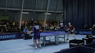 Félix Lebrun Istres vs He Zhi Wen Miramas  Pro B 20212022 Tennis de table 🏓 [upl. by Agnot]