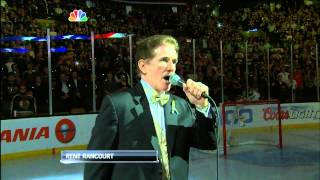 Boston Bruins postMarathon Anthem and video 41713 [upl. by Shirl736]