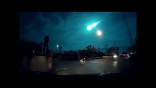 10 Grabaciones de Meteoritos cayendo en la Tierra [upl. by Perlman983]