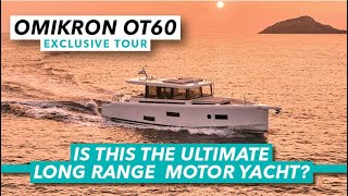 EXCLUSIVE The ultimate long range motor yacht  Omikron OT60 tour  Motor Boat amp Yachting [upl. by Ahrat]