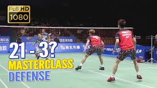 Masterclass Defense  Kevin Sanjaya Marcus Fernaldi vs Yuta Watanabe Hiroyuki Endo FullHD1080p [upl. by Valentin]