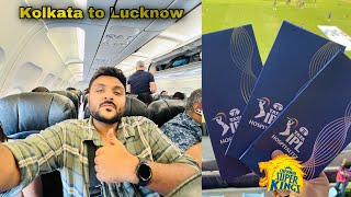 Kolkata se Lucknow aagaya Dhoni Sir ko dekhne  IPL ka sabse expensive ticket 😨 [upl. by Edmondo]