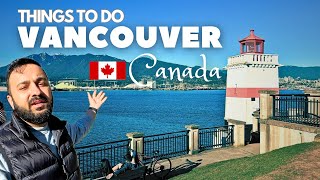 🇨🇦 Vancouver Travel Vlog 🏖️ 24 Hrs Exploring Gastown Stanley Park Canada Place and English Bay [upl. by Josephine]