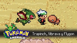 CÓMO CONSEGUIR a TRAPINCH en POKÉMON ESMERALDA [upl. by Andromede264]