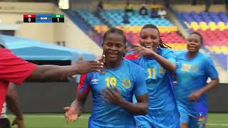 ELIMCAN FÉMININE MAROC 2024 RDC GUINÉE ÉQUATORIALE 21 RÉSUMÉ DU MATCH [upl. by Scheld]