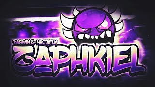 Top 15 Beaten  Zaphkiel 100 by Darwin Extreme Demon  GD 21 [upl. by Peisch]