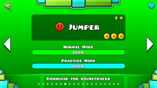 Geometry Dash  Jumper All Coins [upl. by Kamin]