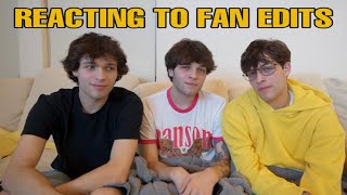 REACTING TO FAN EDITS  OUR VIRAL MOMENTS [upl. by Nairbal]