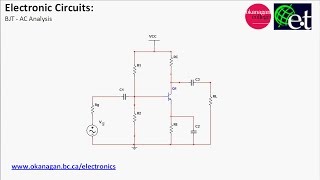 BJT  Introduction to AC Analysis [upl. by Fonseca667]