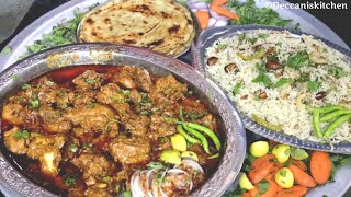 Mughlai Chicken Ghee Rice amp Paratha Combo Recipe [upl. by Ennovad]