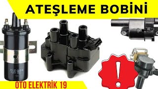 ATEŞLEME BOBİNİ KONTROLLERİ ÇALIŞMASI ARIZA TESPİT YÖNTEMLERİ 1 UÇ DİSTİRİBİTÖR 15 UÇ 12 V [upl. by Aicenert]