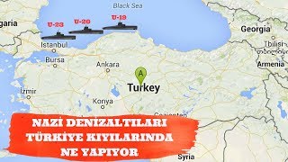 GÜNÜMÜZDE BİLE TÜRKİYE KIYILARINDA BULUNAN ALMAN DENİZALTILARI BURADA NE YAPIYORDU 2dünya savaşı [upl. by Ares]