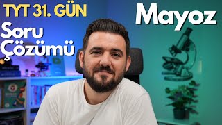 Mayoz Soru Çözümü  39 Günde TYT Biyoloji Kampı  31 GÜN  yks2025 [upl. by Brandyn167]