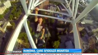 Românul care sfidează moartea [upl. by Ynogoham144]