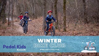 Pedal Kids Bentonville Winter Bike Club [upl. by Eddie935]