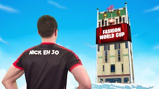 Nick Eh 30 Joins the Fortnite Fashion World Cup [upl. by Aihsemat]