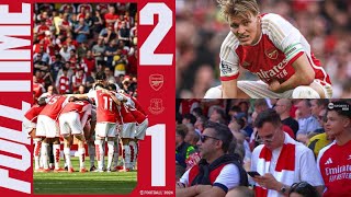 Arsenal Vs Everton 2  1  Match Highlights  2024 [upl. by Stefan681]