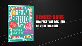 Présentation officielle du festival des jeux 2017 à Villefranche sur Saône [upl. by Hali]