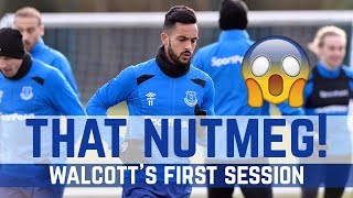 WALCOTTS FIRST TRAINING SESSION THAT NUTMEG 😱 [upl. by Alo]