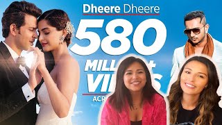 Dheere Dheere Se Lyrics Yo Yo Honey Singh Hrithik Roshan Sonam Kapoor [upl. by Benildis]