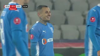 REZUMAT  UTA  Univ Craiova 22 Oltenii termină anul la 10 puncte de liderul FCSB [upl. by Limann]