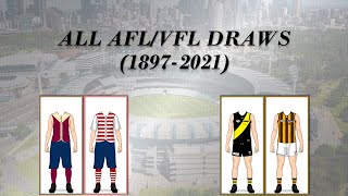 All VFLAFL Drawn Games 18972021 [upl. by Aime555]