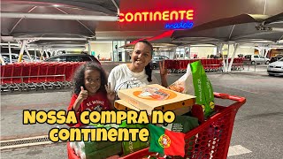 COMPRA DO MÊS NO SUPERMERCADO CONTINENTE  Portugal 2023🇵🇹 [upl. by Clarette238]