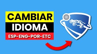 Cómo Cambiar el Idioma de Rocket League en PC  Epic Games [upl. by Atwater]