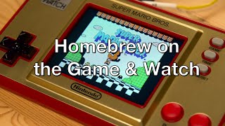 Bringing homebrew to the Game amp Watch [upl. by Clifton702]