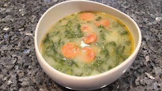 Caldo Verde Recipe  OrsaraRecipes [upl. by Cressy]