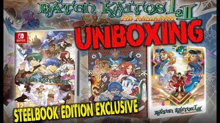 UNBOXING BATEN KAITOS 1amp2 HD REMASTER  Steelbook exclusiva incluida 44 [upl. by Hesler882]