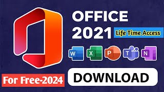 How To Download Microsoft Office 2021 For Free Windows 10  Download Ms WordExcel Power Point [upl. by Oirtemed]