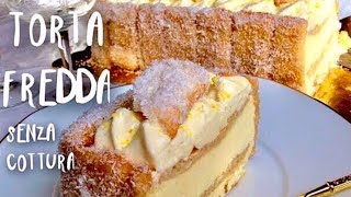 TORTA FREDDA SENZA COTTURA con PAVESINI COCCO LIMONE ricetta veloce ‒ Tutti a Tavola [upl. by Gorton876]